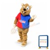 Brown Mouse Mascot Adult Costume