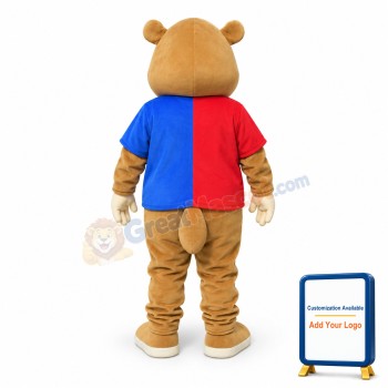 Brown Mouse Mascot Adult Costume