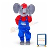Adult Size Elephant Mascot Animal Fancy Dress Costume