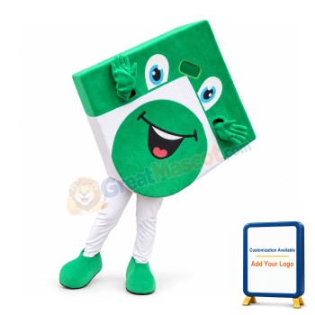 Giant Tape Measure Cartoon Mascot Adult Costume