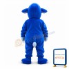 Adult Blue Cattle Mascot Costume