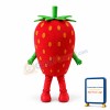 Giant Cartoon Strawberry Mascot Adult Costume
