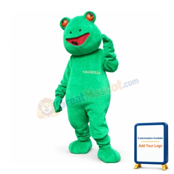 Giant Frog Mascot Adult Costume