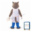 Brown Cat Mascot Adult Costume