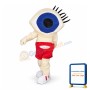 Blue Eye Mascot Adult Costume 
