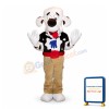 Adult Size Cute Dalmatian Mascot Animal Fancy Dress Costume