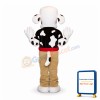 Adult Size Cute Dalmatian Mascot Animal Fancy Dress Costume
