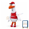 Ziggy the Seven-foot Stork Mascot Costume