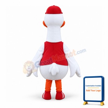 Ziggy the Seven-foot Stork Mascot Costume