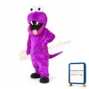 Adult Purple Monster With Big Mouth Mascot Costume