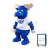 Adult Blue Buffalo Mascot Costume