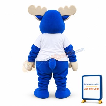 Adult Blue Buffalo Mascot Costume