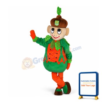 Cute Boy Mascot Fancy Dress Costume