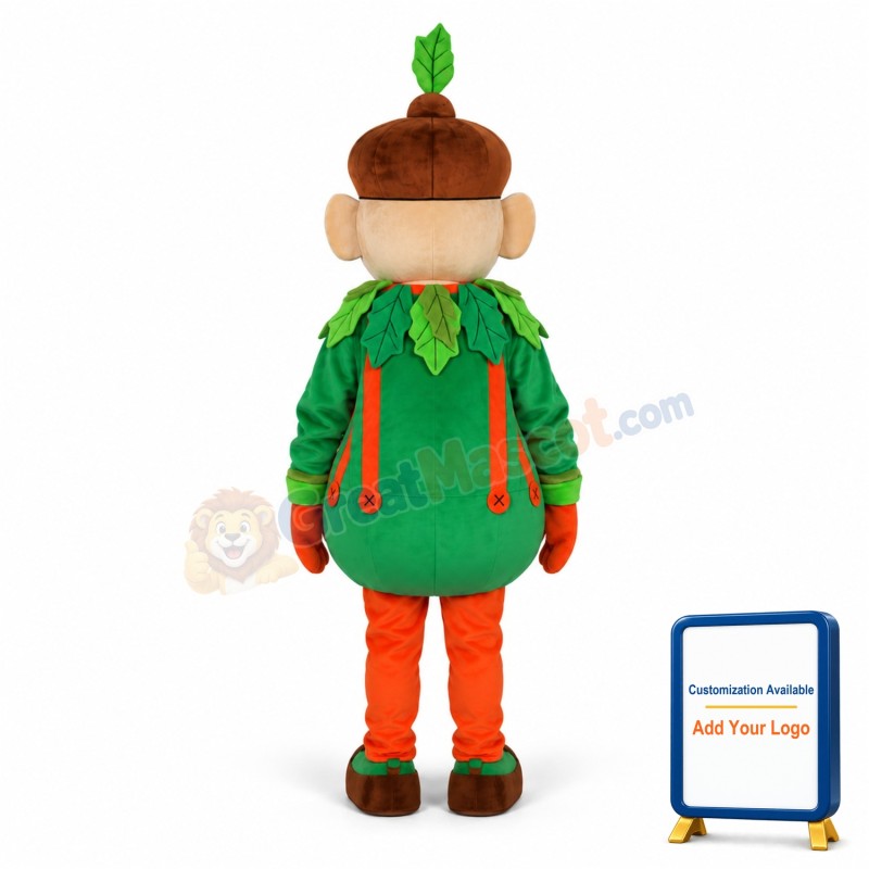 Cute Boy Mascot Fancy Dress Costume
