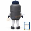 Lightweight Cartoon National Gas Mascot Adult Costume