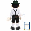 Man With Yellow Glasses Mascot Costume
