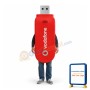 Huge Vodafone USB Mascot Adult Costume