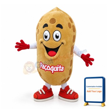 Quito the Peanut Mascot Adult Costume