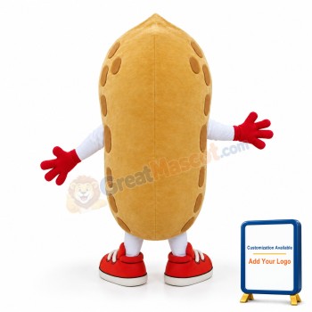 Quito the Peanut Mascot Adult Costume