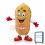 Quito the Peanut Mascot Adult Costume