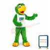 Advertising Green Parrot Mascot Costume