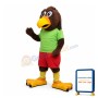 Adult Plush Brown Eagle Mascot Animal Fancy Dress Costume