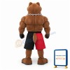 Ferocious Muscle Brown Wolf Mascot Costume