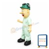 Friendly Miner With Long Nose Mascot Costume