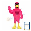 Adult Size Pink Eagle Mascot Costume