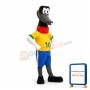 Black Long-billed Bird Mascot Adult Costume