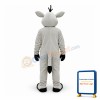 Grey Buffalo Mascot Adult Costume