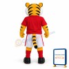 Football Fierce Tiger Mascot Costume