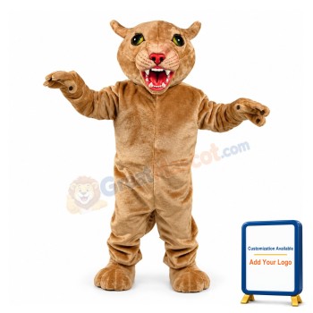 Fierce Little Lion Mascot Adult Costume