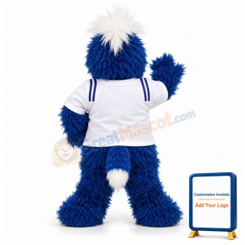 Blue the Horse Mascot Costume