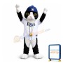 DJ Kitty Mascot Adult Costume