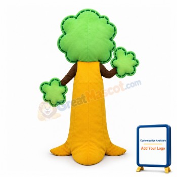 Adult Cartoon Tree Mascot Adult Costume