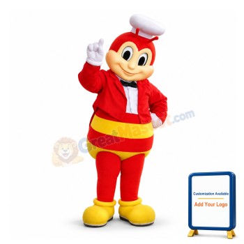 Optimistic Jollibee Mascot Costume