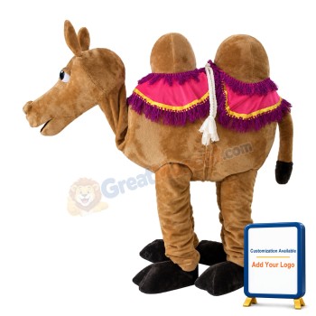 For Riding Skinny Camel Mascot Costume