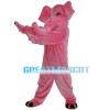 Whole Pink Lovely Elephant Mascot Costume