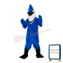 Adult Pointed Blue Bird Mascot Costume