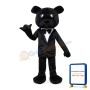 Gentleman Black Bear Mascot Costume