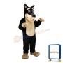 Honest Black Wolf Mascot Costume
