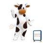 Precious Helpful Cow Mascot Costume
