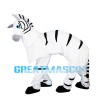 Realistic Adult Zebra Mascot Costume
