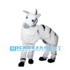 Realistic Adult Zebra Mascot Costume