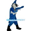 Adult Pointed Blue Bird Mascot Costume