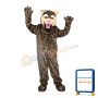 Agile Leopard With Pink Nose Mascot Costume