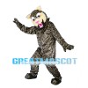 Agile Leopard With Pink Nose Mascot Costume