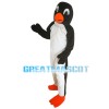 Slim Tall Adult Penguin Mascot Costume