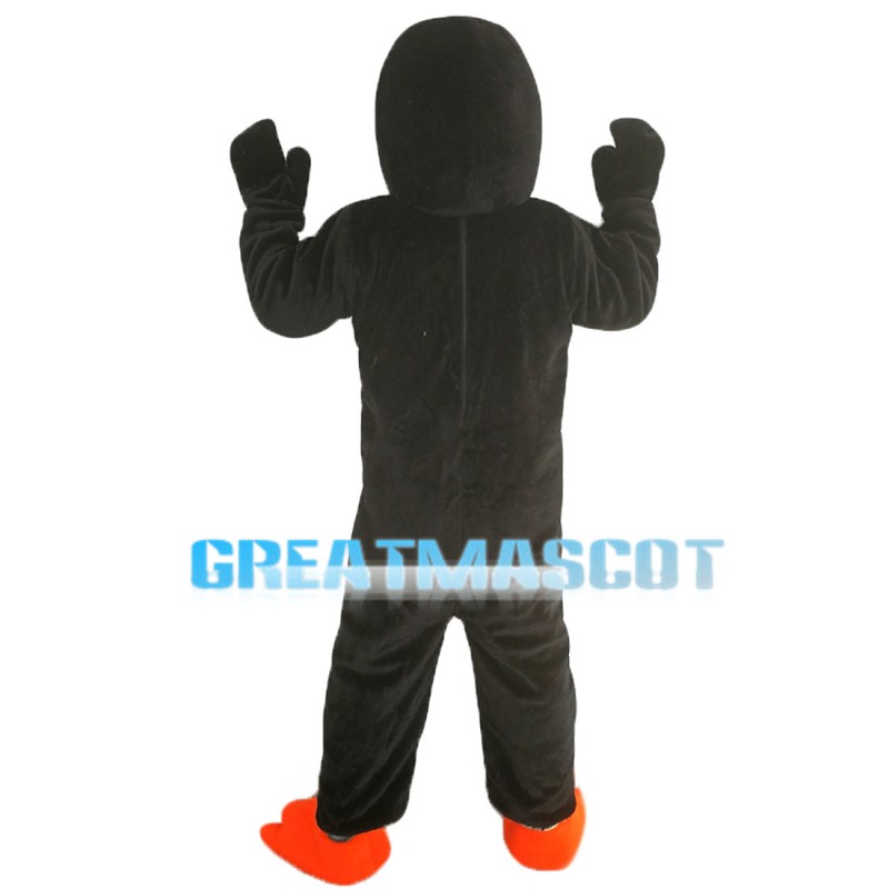 Slim Tall Adult Penguin Mascot Costume